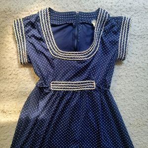 Floor length vintage dress